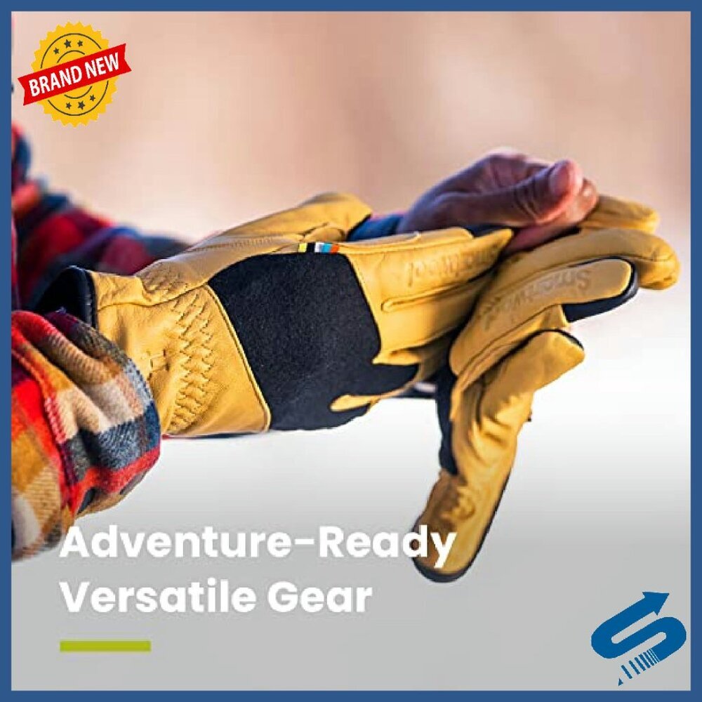Merino Wool Touchscreen Gloves for Men & Women - Cold Weather - Picture 3 of 8
